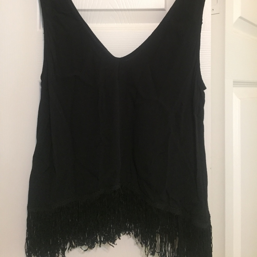 Show Me Your Mumu fringe bottom tank top